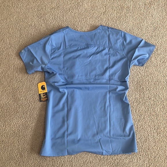 “Carhartt Scrub- Force Modern Fit Twill V-Neck Top” - Picture 2 of 9